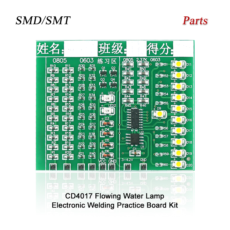 Pcb Etching Kit - Class Kit Patch Components Welding Practice