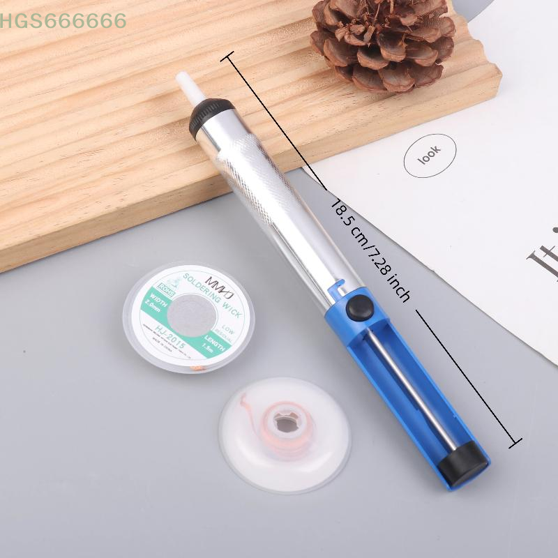 Diy Electronics Workshop - Aluminum Soldering Sucker Pen Handheld Desoldering