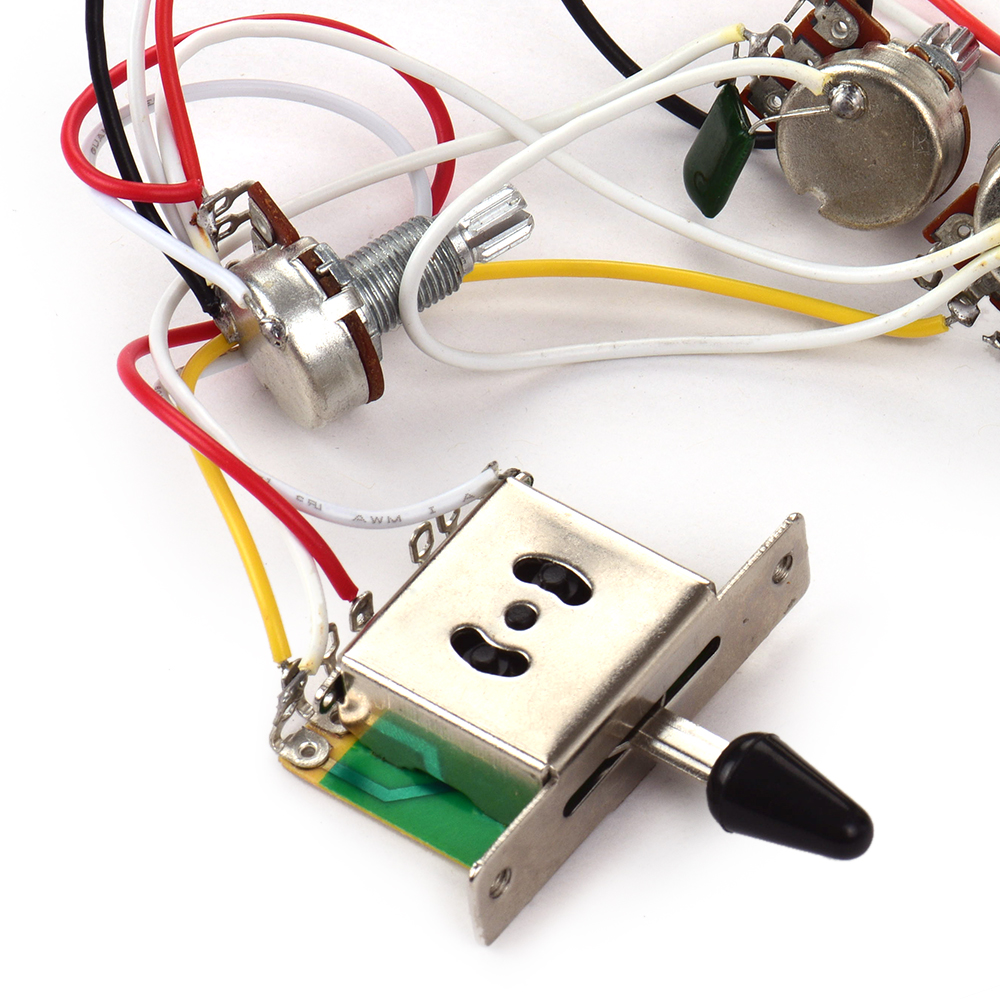 Diy Electric Guitar Electronics - Electric Guitar Wiring Harness Kit Replacement