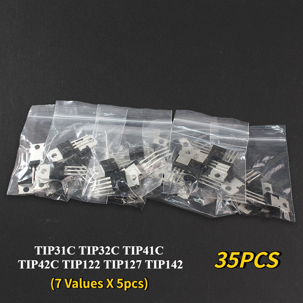 Mosfet Transistor Set - 35pcs TIP31C TIP32C TIP41C TIP42C TIP122