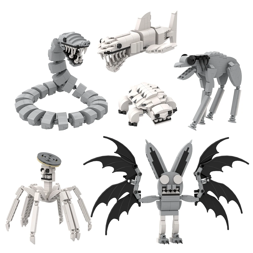 Diy Electronics Gifts - MOC Zoonomalys Characters Model Building Blocks