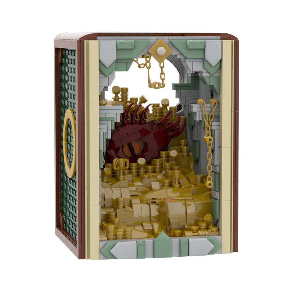 Diy Electronics Book - Gobricks MOC The Rings Book Nook