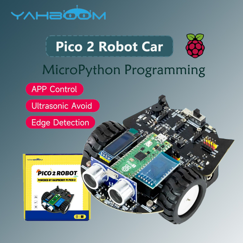 Yahboom Raspberry Pi Pico 2 Ro - Diy Robot Electronics Kit reseña y precio