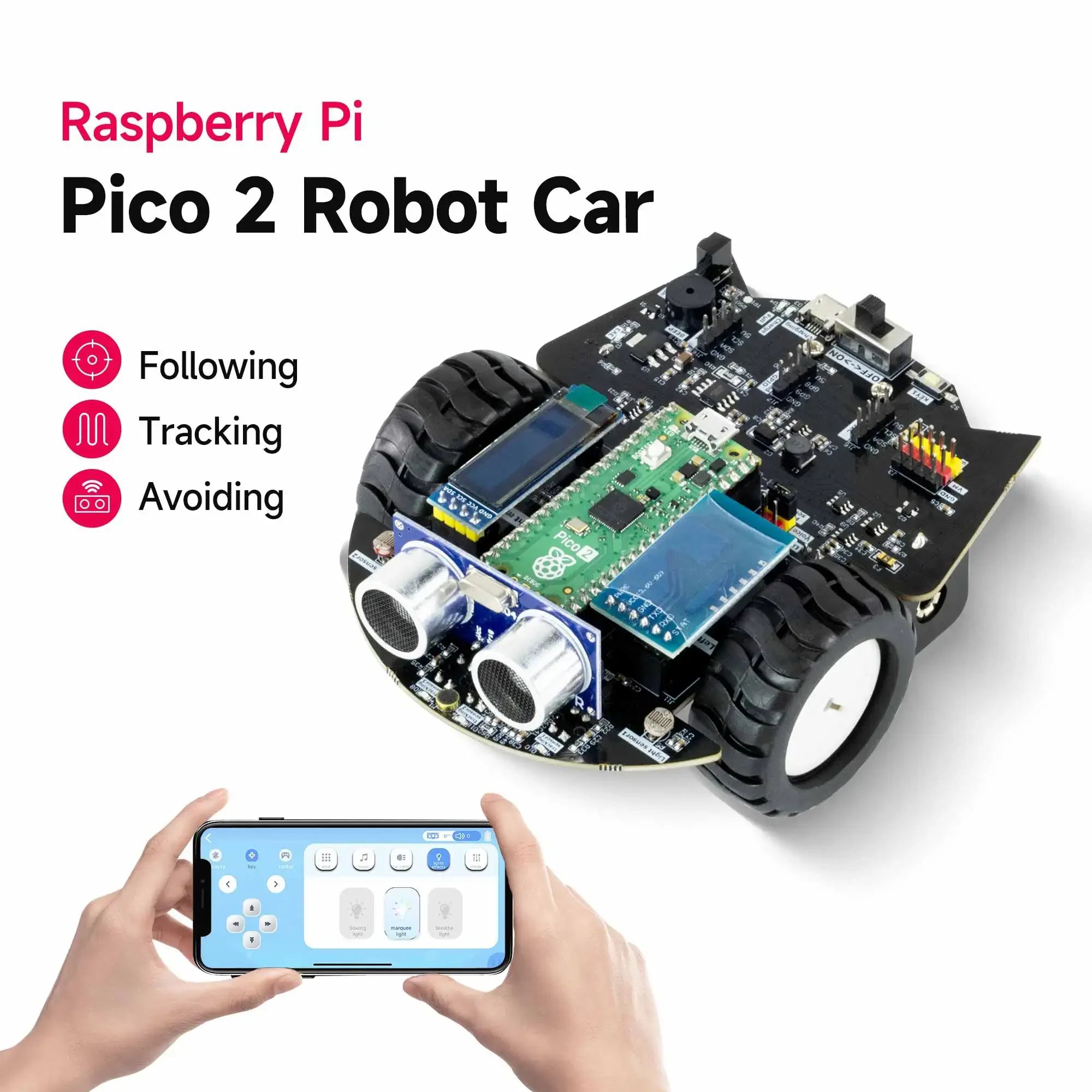 Yahboom Raspberry Pi Pico 2 Ro - Diy Robot Electronics Kit reseña y precio