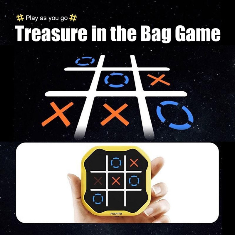 3 In 1 Tic Tac Toe Board Game  - Diy Electronics Gifts reseña y precio