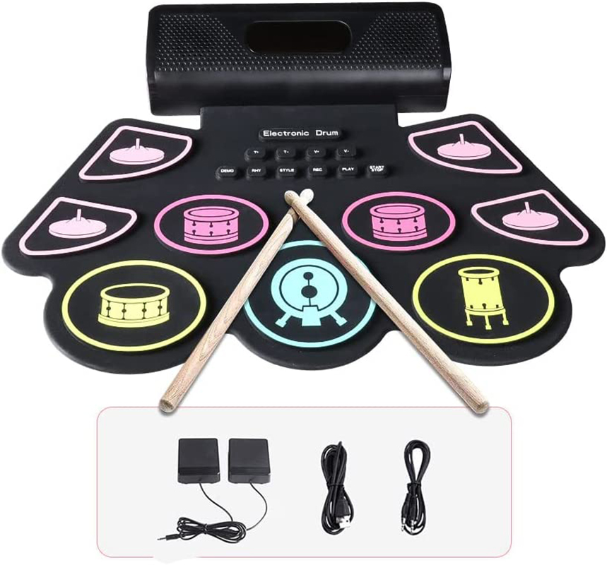Digital Drum Set Silicone Port - Diy Electronics Projects For Adults reseña y precio