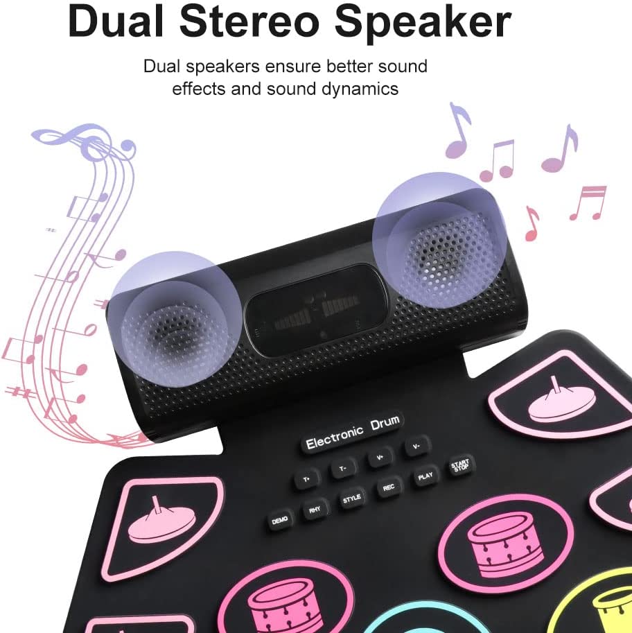 Digital Drum Set Silicone Port - Diy Electronics Projects For Adults reseña y precio