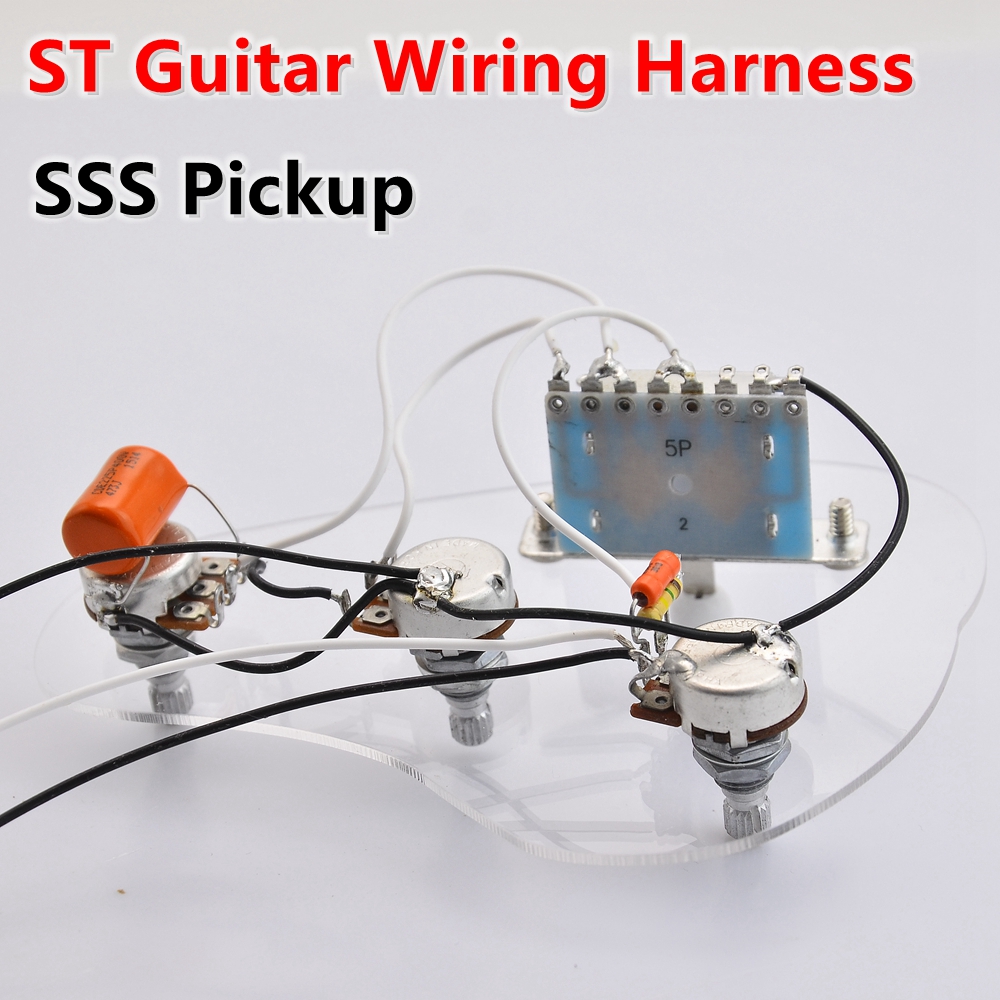 3x Alpha 250K Pots + 5-Way Swi - Diy Electric Guitar Electronics reseña y precio