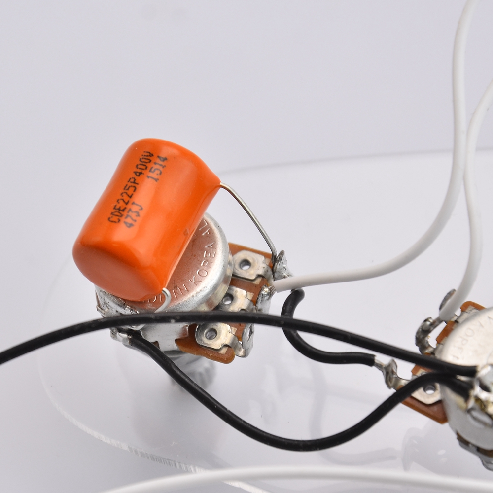 3x Alpha 250K Pots + 5-Way Swi - Diy Electric Guitar Electronics reseña y precio