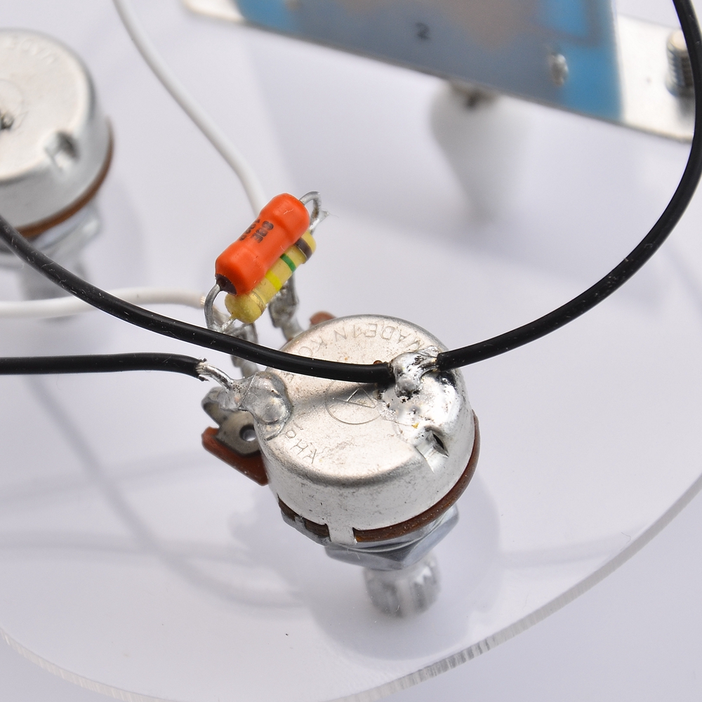 3x Alpha 250K Pots + 5-Way Swi - Diy Electric Guitar Electronics reseña y precio