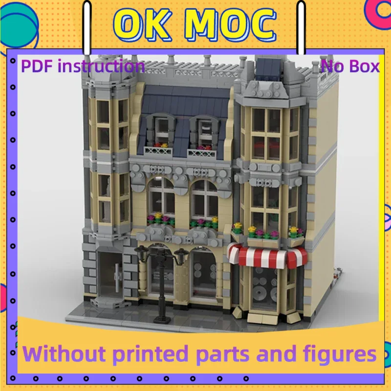 Moc Building Blocks Street Vie - Diy Electronics Stores reseña y precio