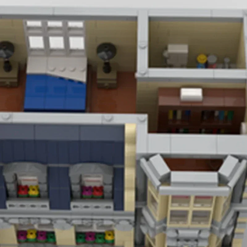 Moc Building Blocks Street Vie - Diy Electronics Stores reseña y precio