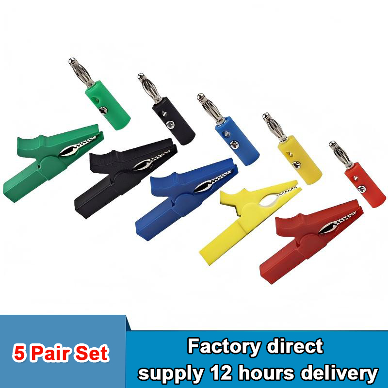 Insulated Alligator Clip with  - Crocodile Clip Set reseña y precio