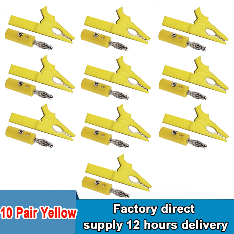 Insulated Alligator Clip with  - Crocodile Clip Set reseña y precio