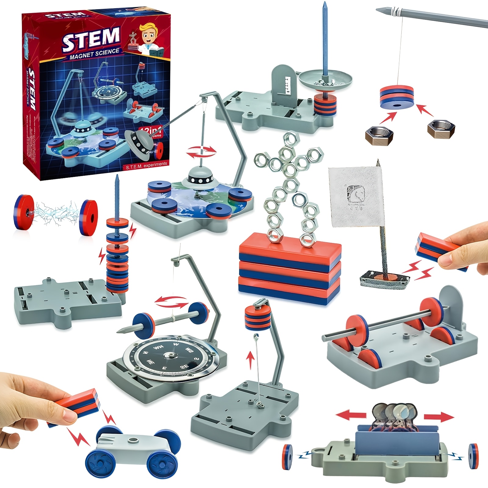 STEM Physics Kit – 12-in-1 Ant - Diy Electronics For Kids reseña y precio