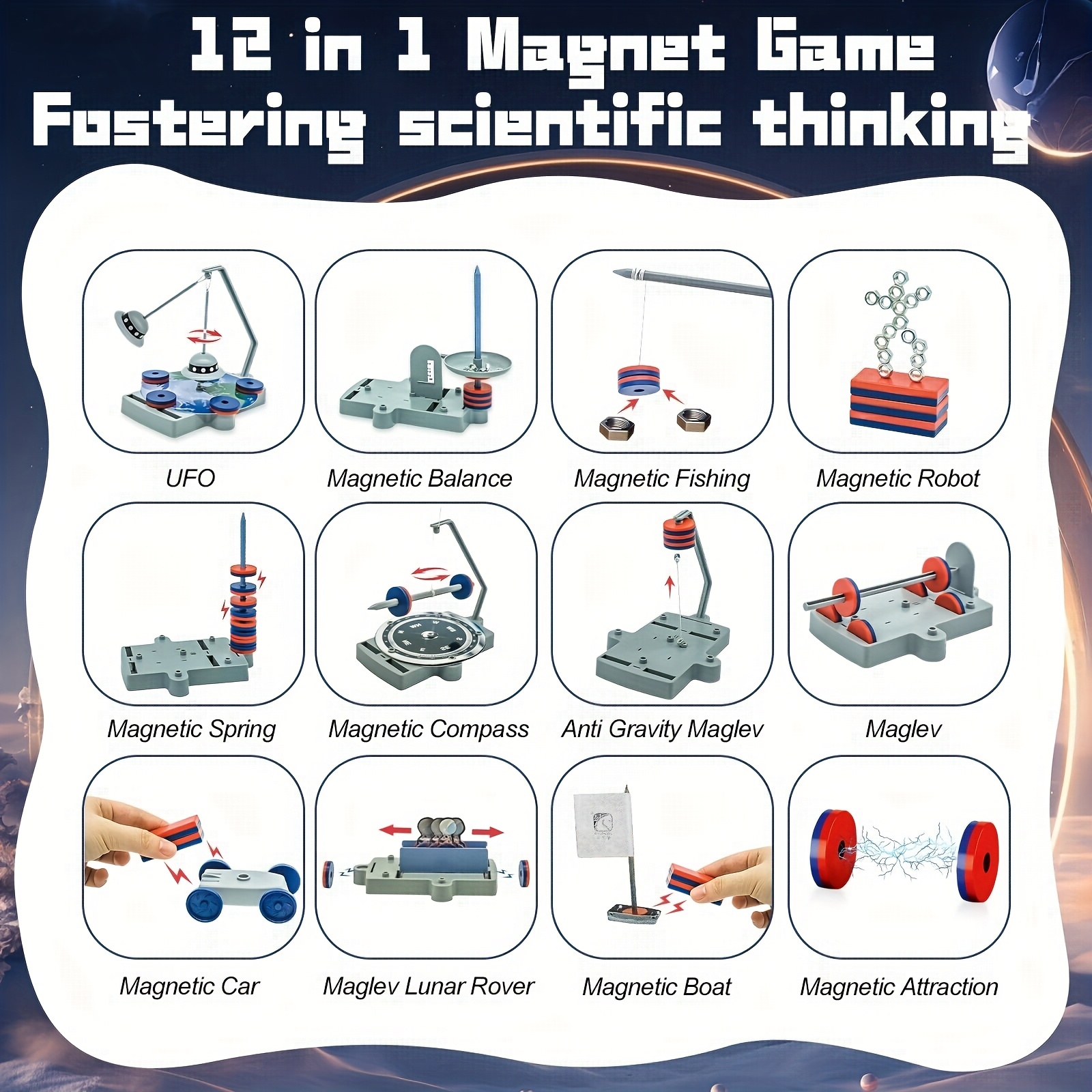STEM Physics Kit – 12-in-1 Ant - Diy Electronics For Kids reseña y precio