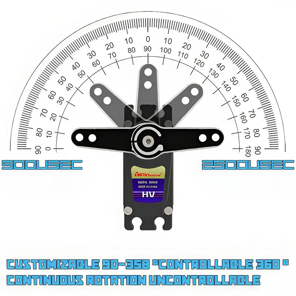 55kg Digital Servo 7.4V 180/27 - Servo Motor Sg90 reseña y precio