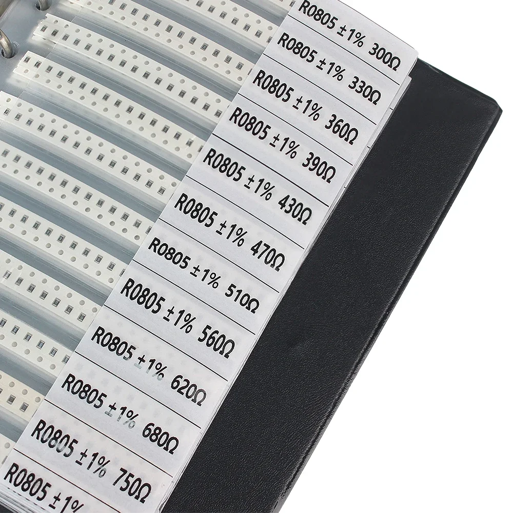 4250PCS 0805 SMD Resistor Book - Diy Electronics Book reseña y precio