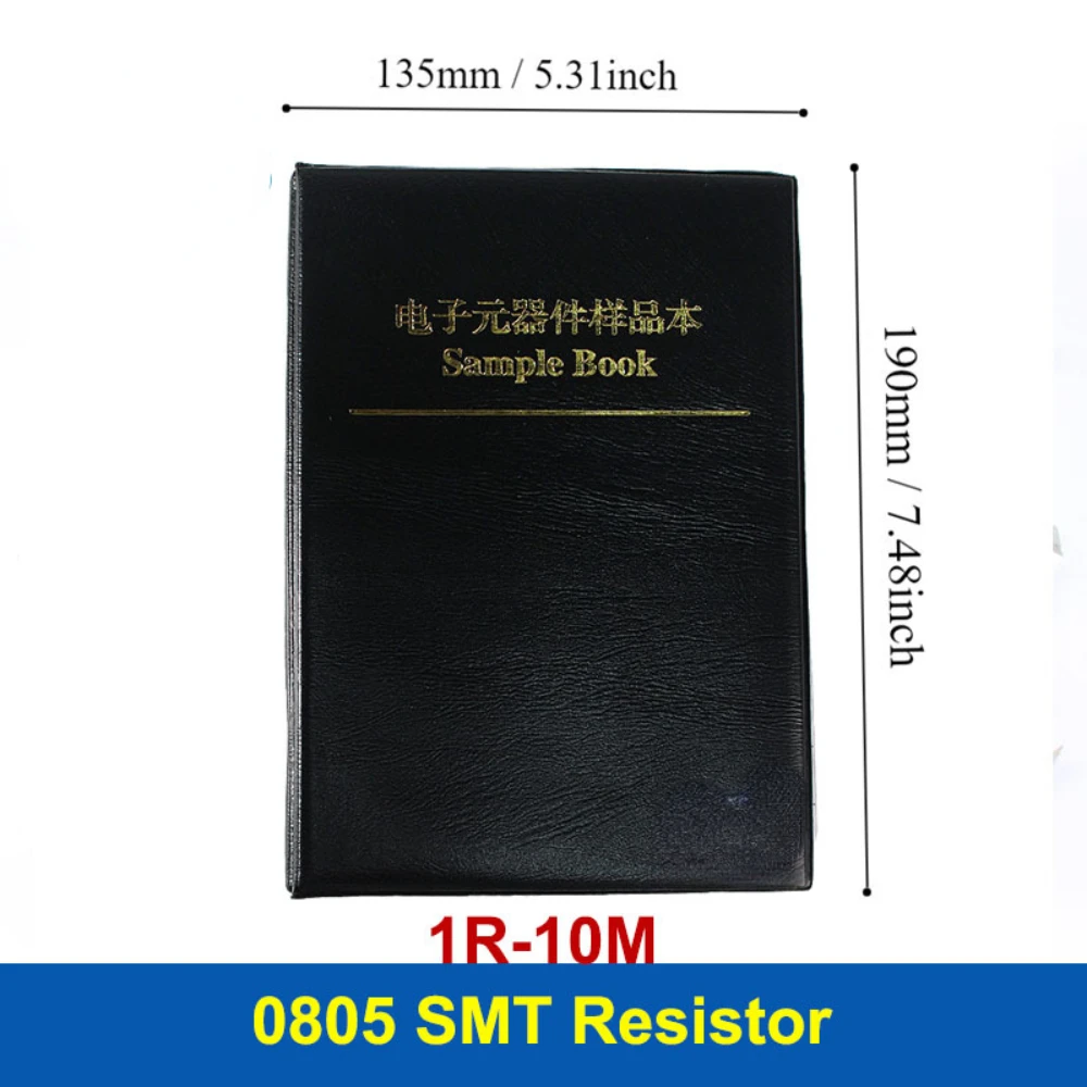4250PCS 0805 SMD Resistor Book - Diy Electronics Book reseña y precio