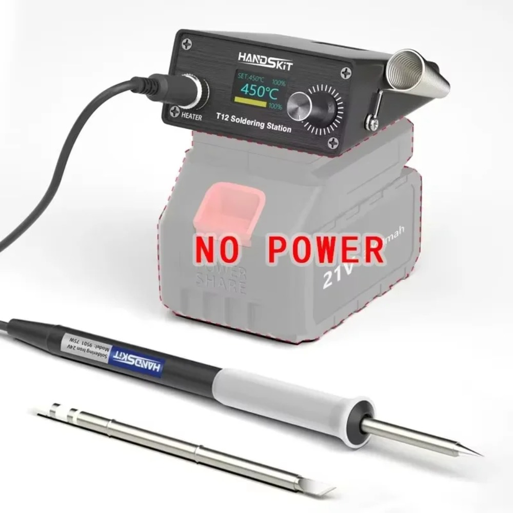 T12 Cordless Portable Solderin - Diy Soldering Station No Electronics reseña y precio