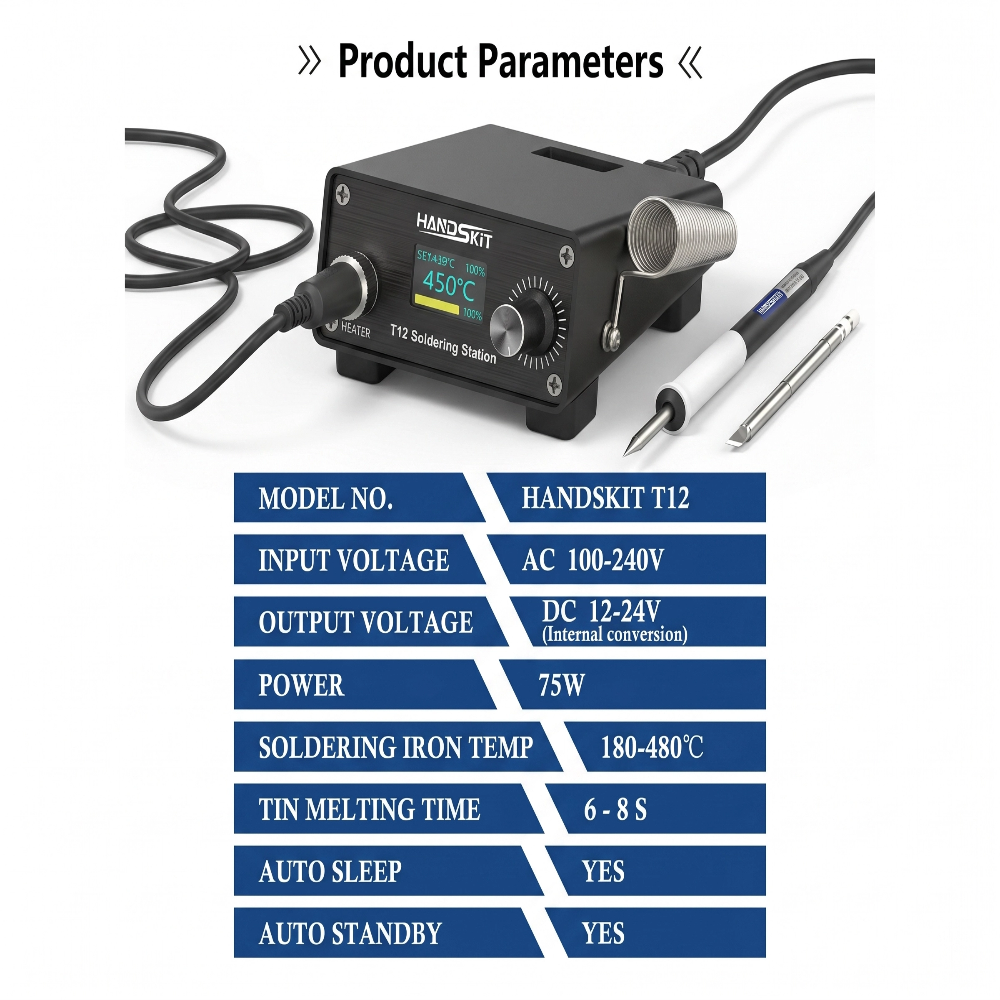 T12 Cordless Portable Solderin - Diy Soldering Station No Electronics reseña y precio