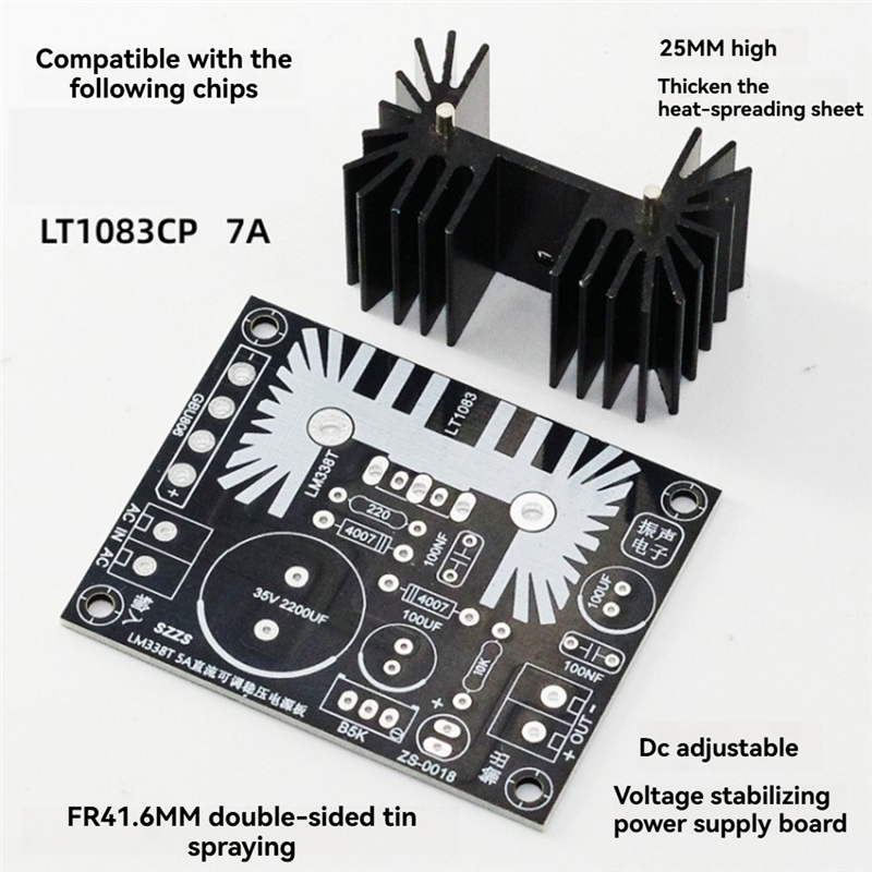 ABZZ-LT1083 7A Output Adjustab - Diy Electronics Supplies reseña y precio