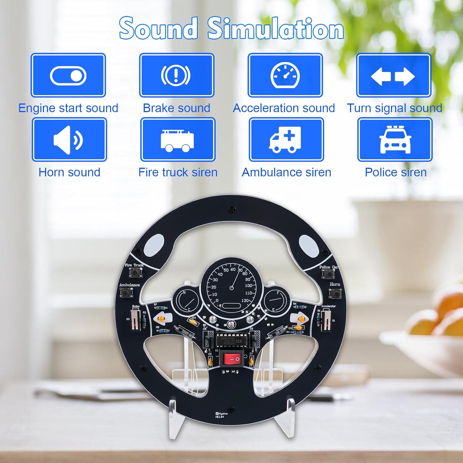 Car Steering Wheel DIY Solderi - Diy Electronics Projects For Adults reseña y precio