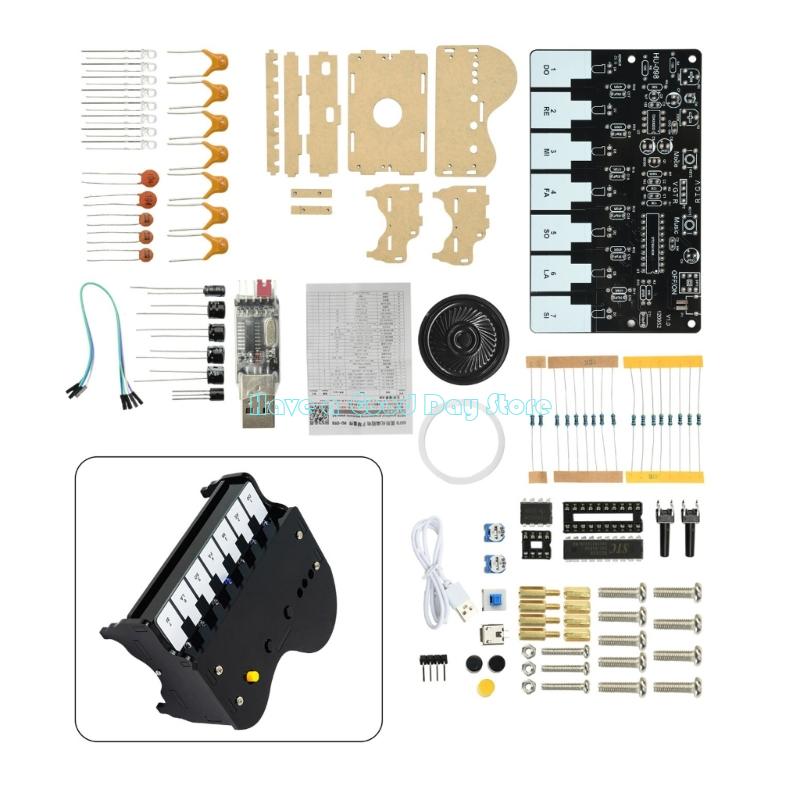 462D DIY Electronic Piano USB  - Diy Electronics Workshop reseña y precio