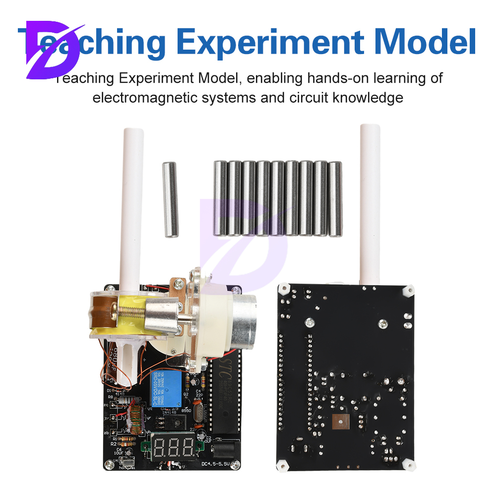DIY Electromagnetic Cannon Kit - Diy Electronics Projects For Adults reseña y precio