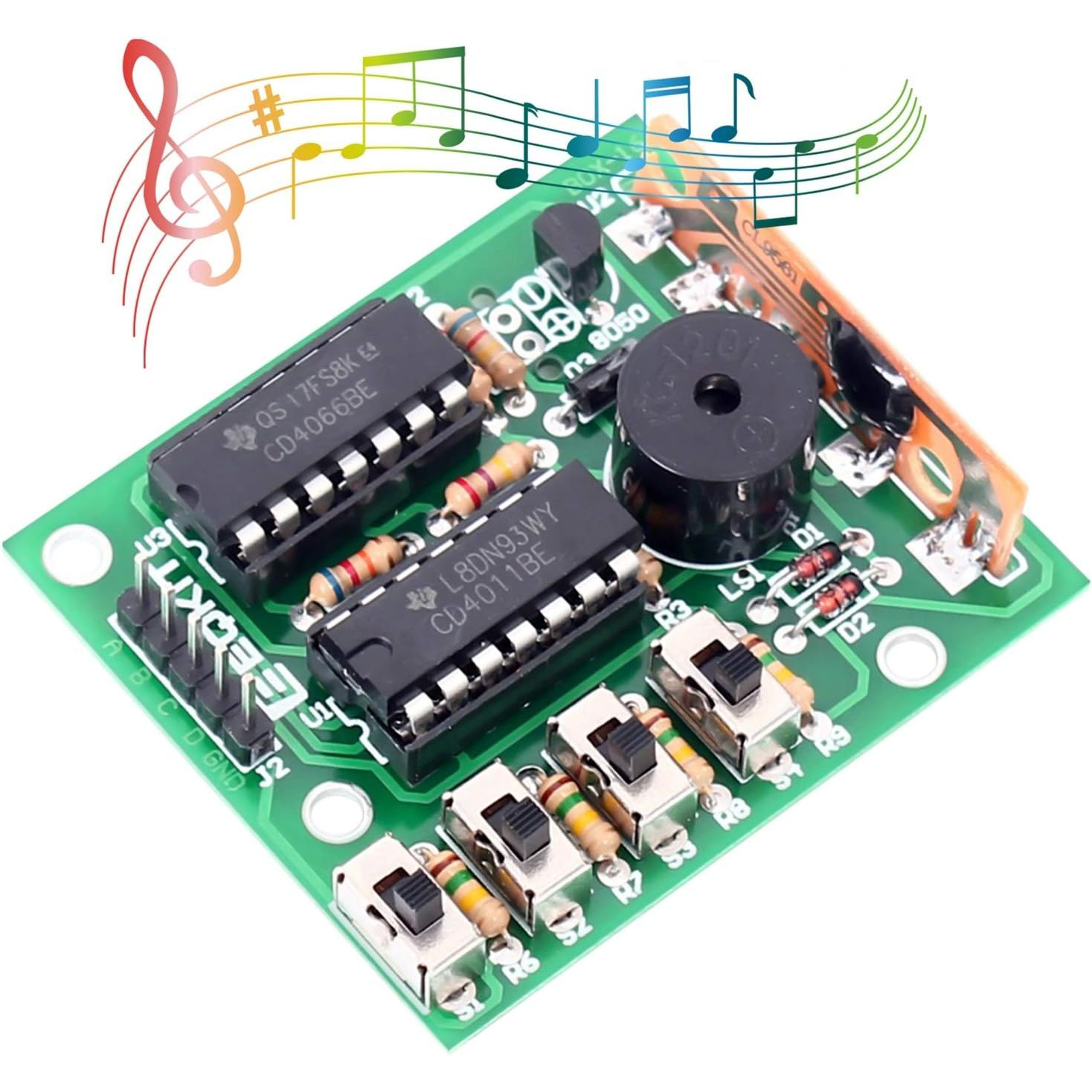 Electronic DIY Kits 16 Music B - Diy Electronics Projects For Adults reseña y precio