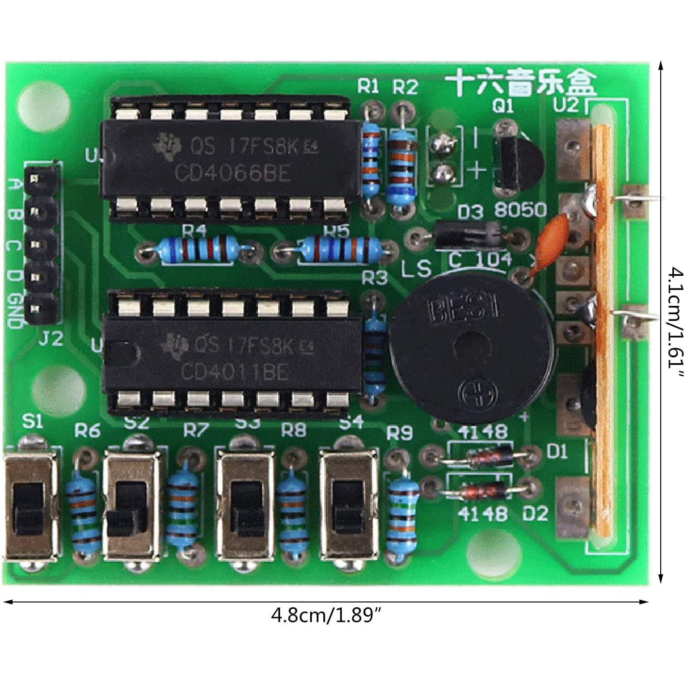 Electronic DIY Kits 16 Music B - Diy Electronics Projects For Adults reseña y precio