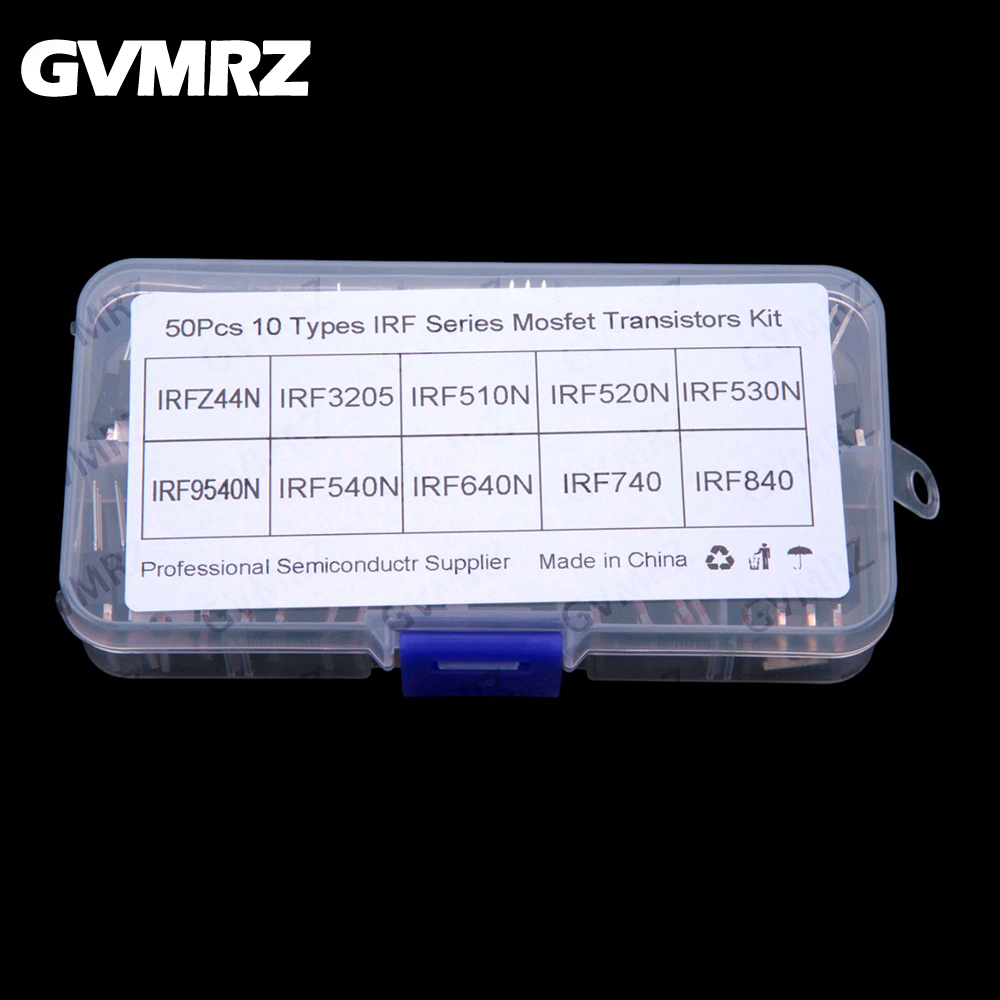 10 Values ​​50 PCS IRFZ44 IRF3 - Mosfet Transistor Set reseña y precio