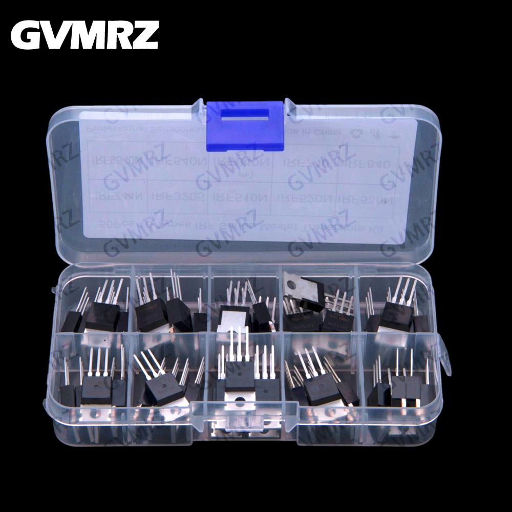 10 Values ​​50 PCS IRFZ44 IRF3 - Mosfet Transistor Set reseña y precio