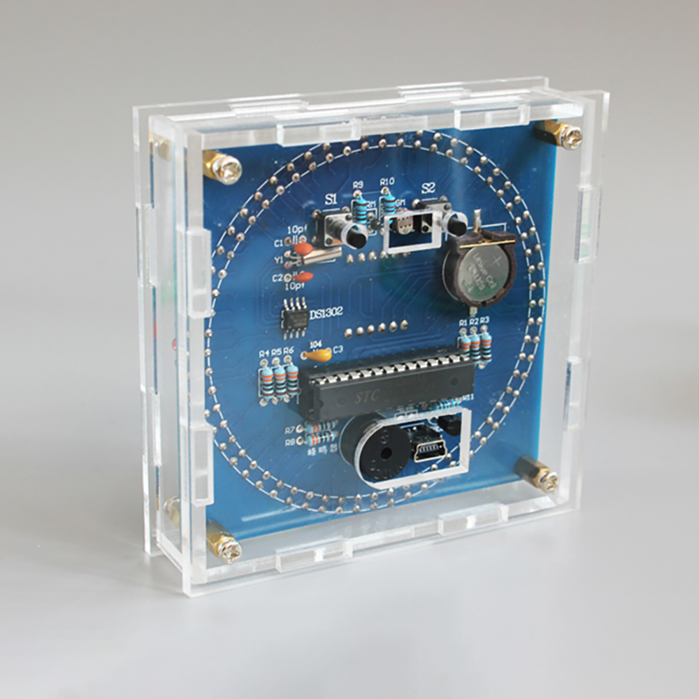 Rotating LED DIY Electronic Cl - Diy Electronics Game reseña y precio