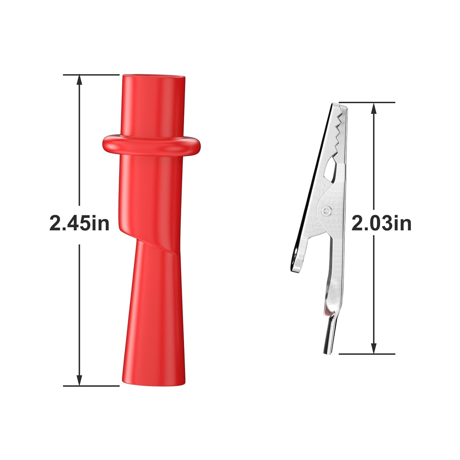 Multimeter Push on Alligator C - Crocodile Clip Set reseña y precio
