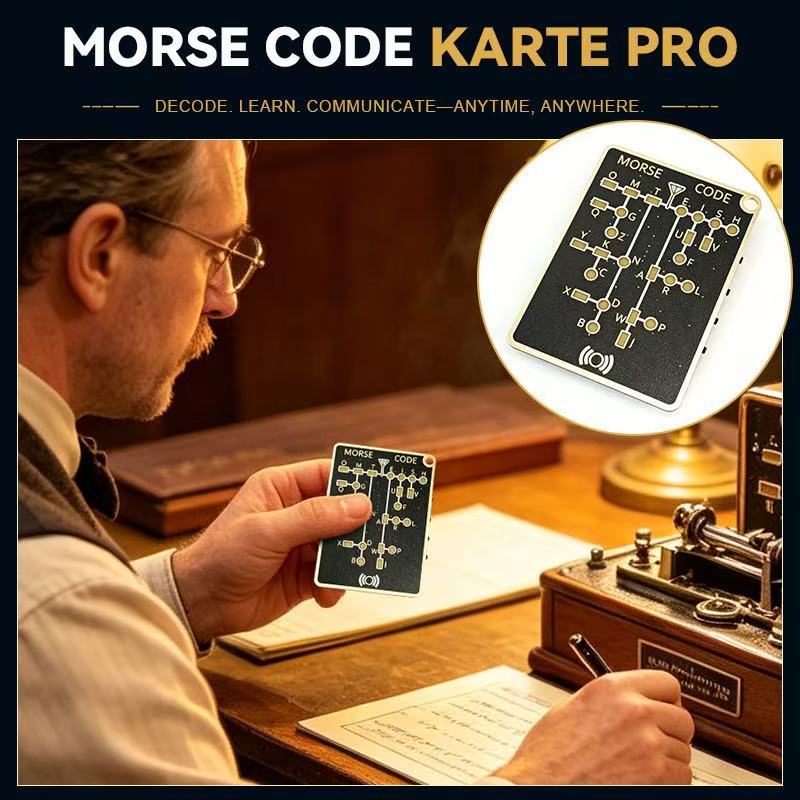 LED Morse Code Trainer Card,PC - Diy Electronics Projects For Adults reseña y precio