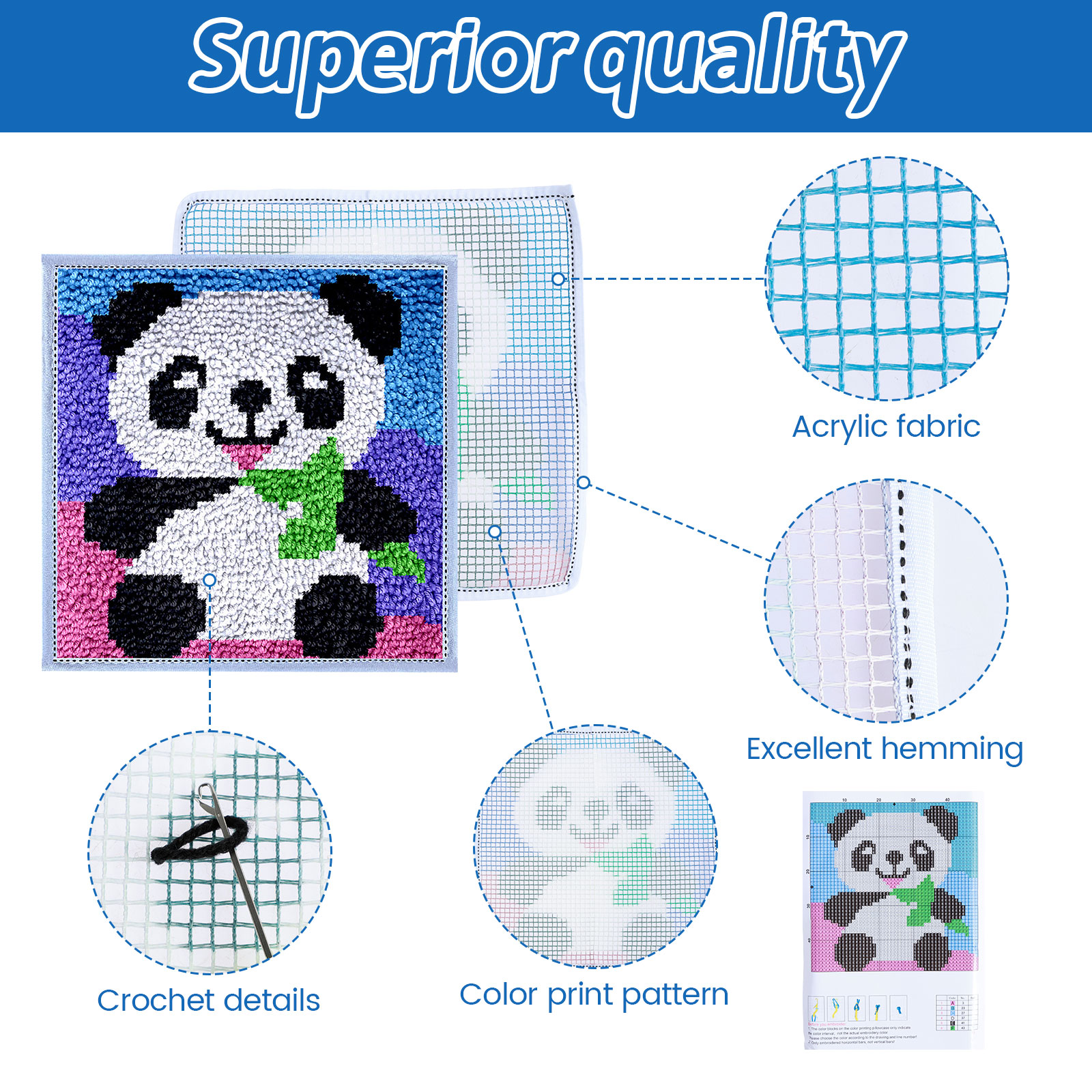 Carpet embroidery with printed - Diy Electronics Projects For Adults reseña y precio