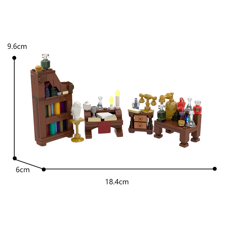 Medieval Magic Lab Building Bl - Diy Electronics Workshop reseña y precio