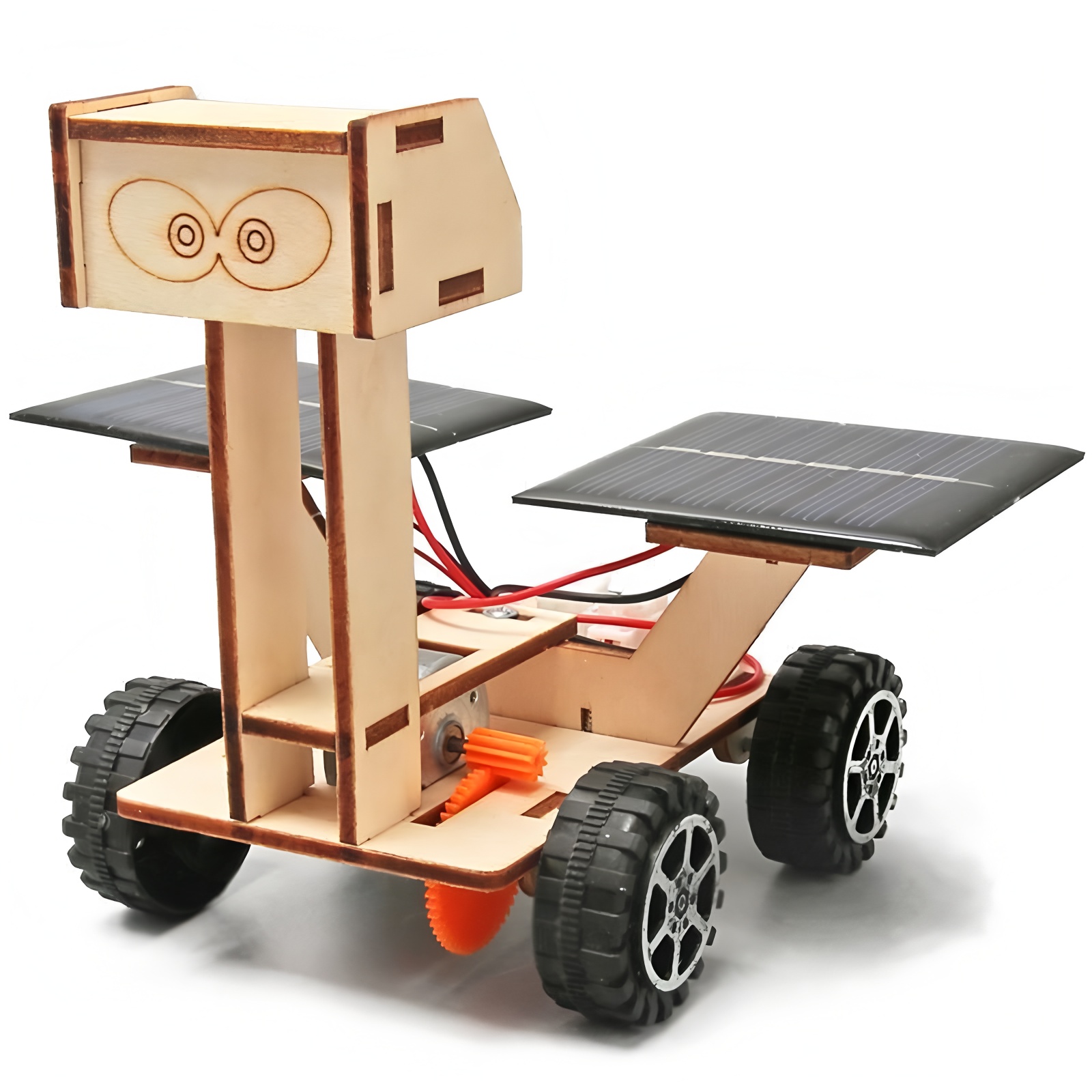 Solar Car Lunar Exploration Ve - Diy Electronics Kids reseña y precio