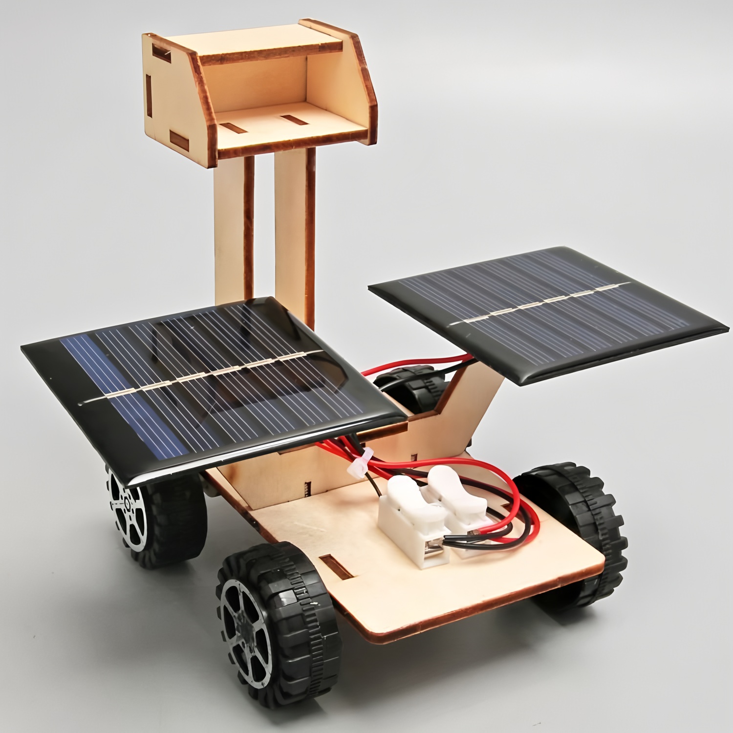 Solar Car Lunar Exploration Ve - Diy Electronics Kids reseña y precio