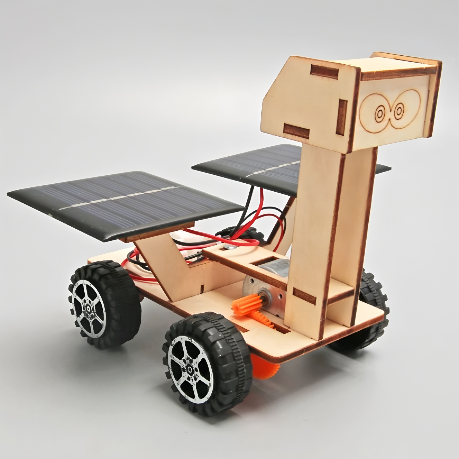 Solar Car Lunar Exploration Ve - Diy Electronics Kids reseña y precio