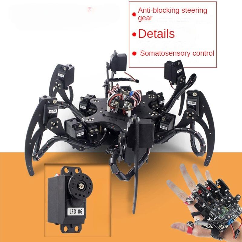 18 DOF Aluminium Hexapod Spide - Diy Robot Electronics Kit reseña y precio