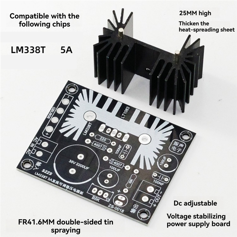 A13E-LM338 5A Output Filament  - Diy Electronics Supplies reseña y precio