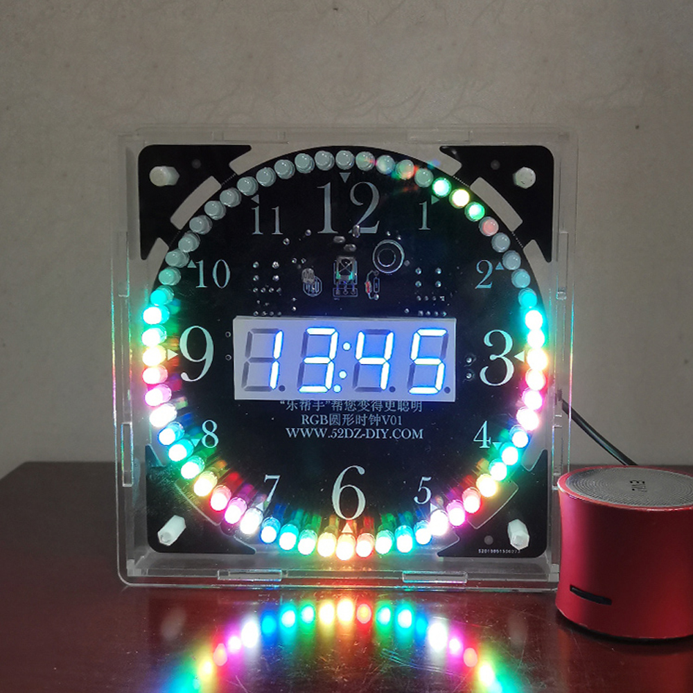 DIY electronic clock kit 14.5* - Diy Electronics Projects For Adults reseña y precio