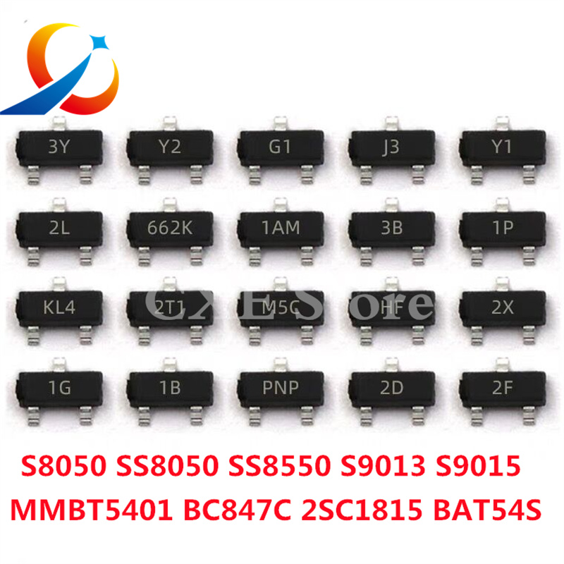 100PCS SMD Transistor S8050 S8 - Mosfet Transistor Set reseña y precio