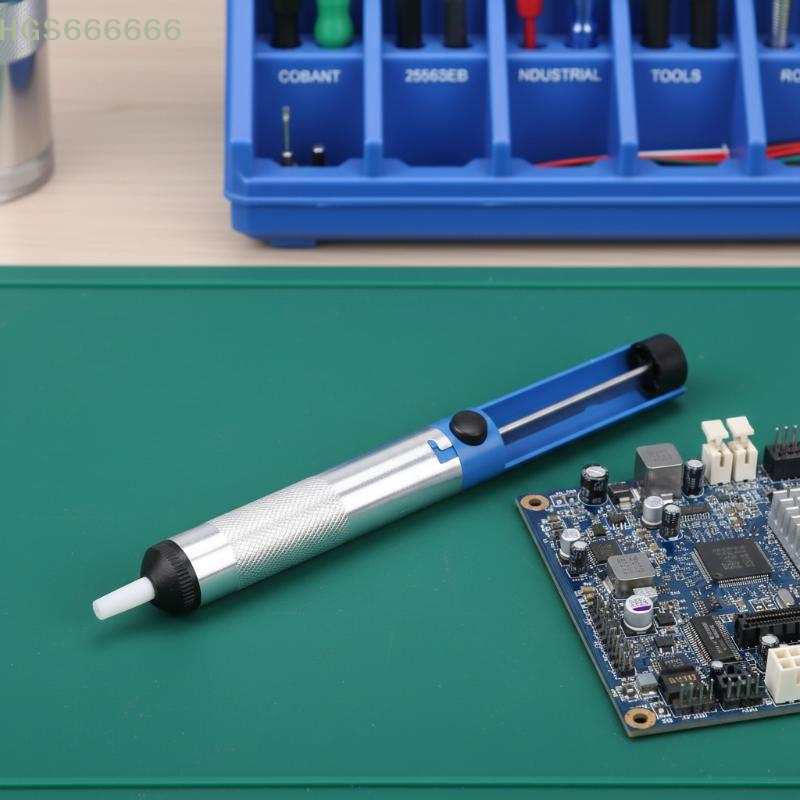 Aluminum Soldering Sucker Pen  - Diy Electronics Workshop reseña y precio