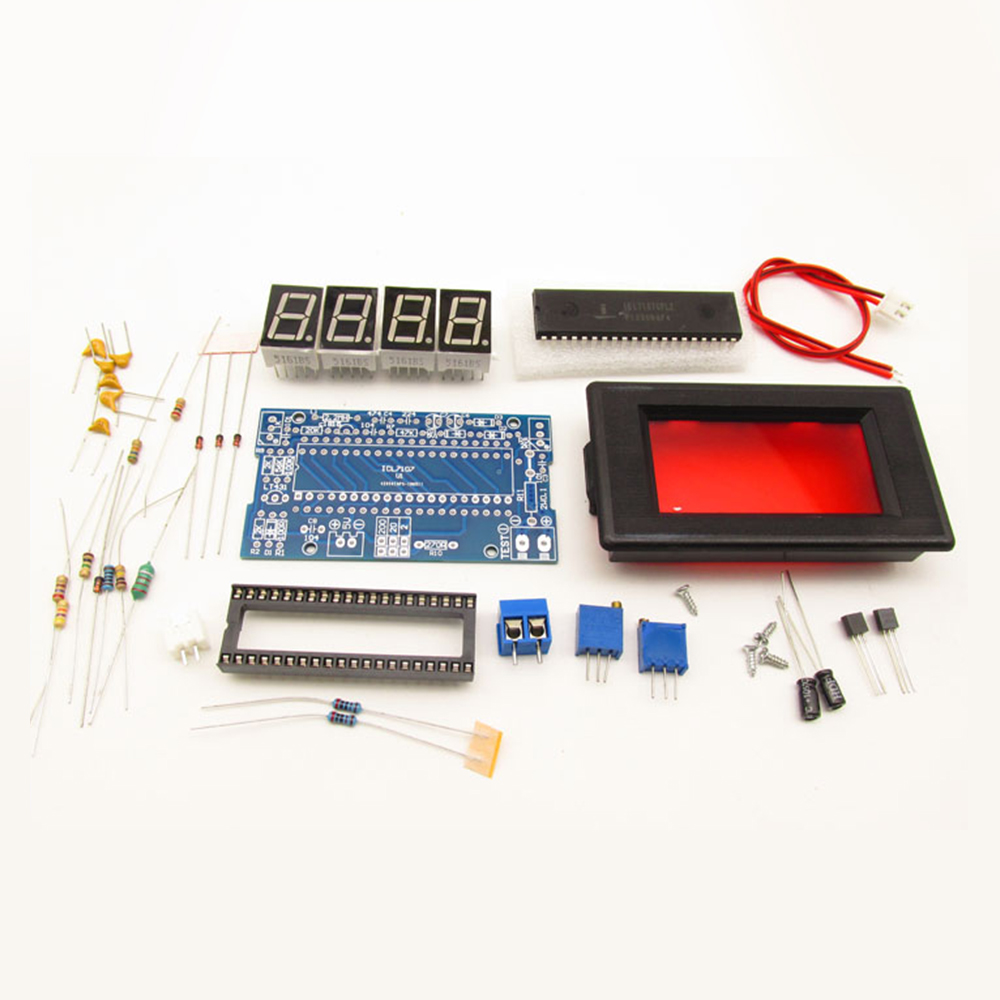 ICL7107 Voltmeter DIY Kit Part - Diy Electronics Kids reseña y precio
