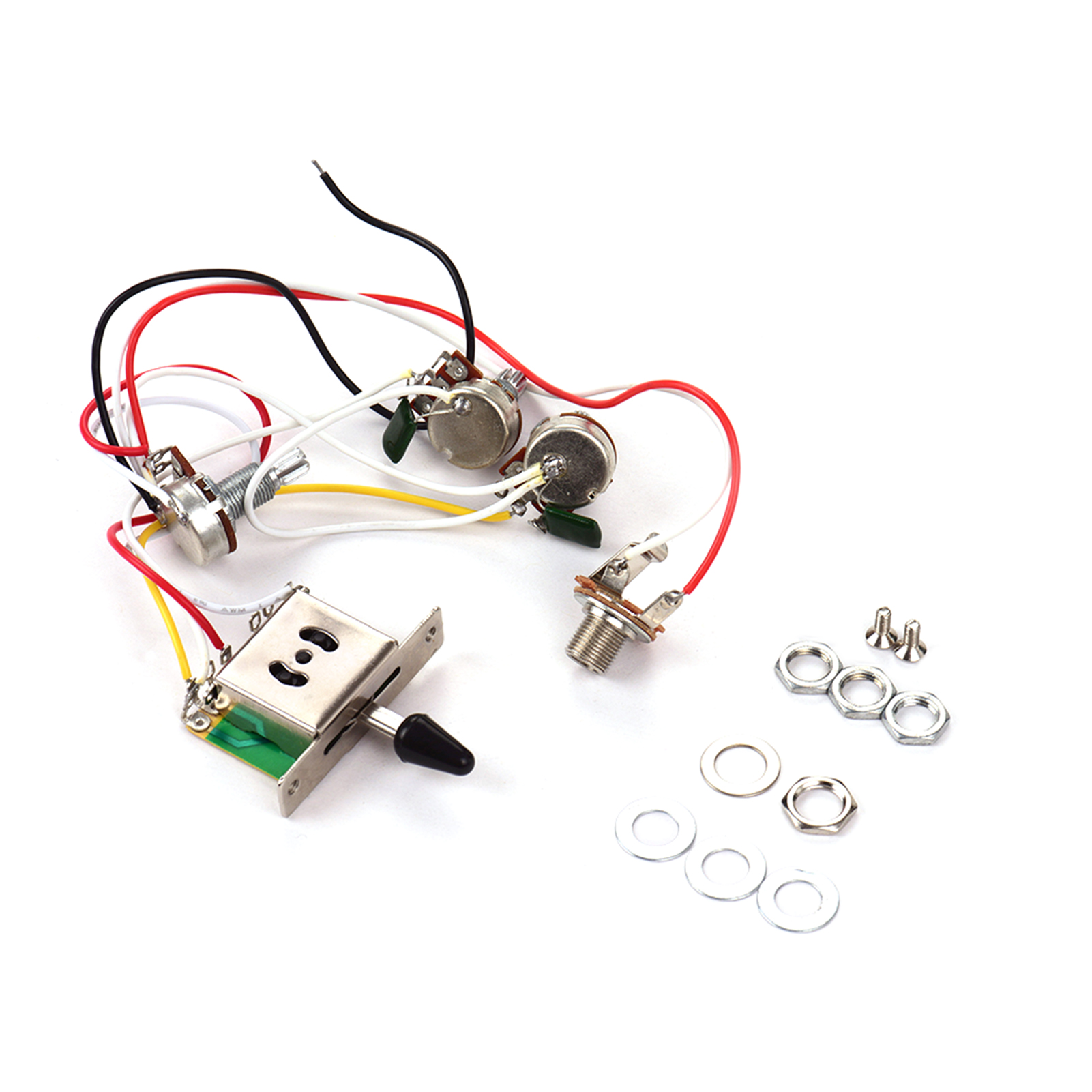 Electric Guitar Wiring Harness - Diy Electric Guitar Electronics reseña y precio