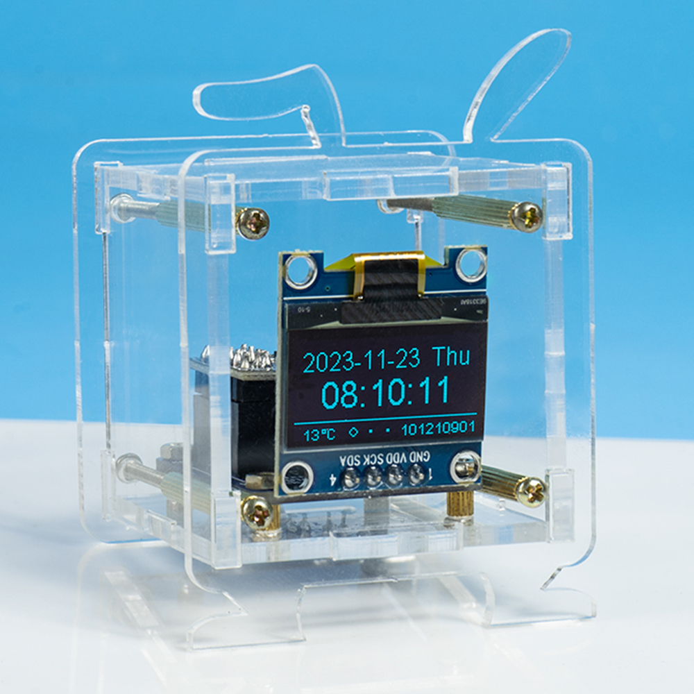 ESP8266 DIY Digital Clock Kit  - Diy Soldering Station No Electronics reseña y precio