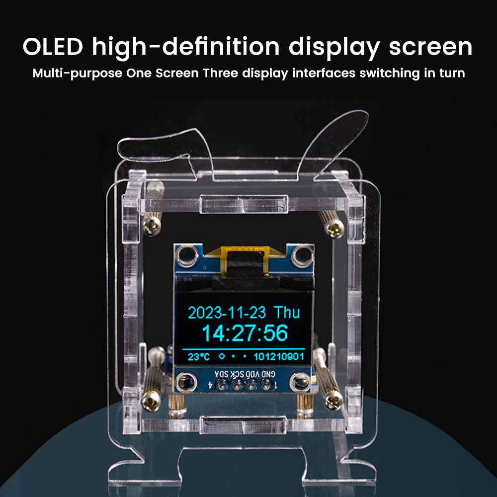 ESP8266 DIY Digital Clock Kit  - Diy Soldering Station No Electronics reseña y precio